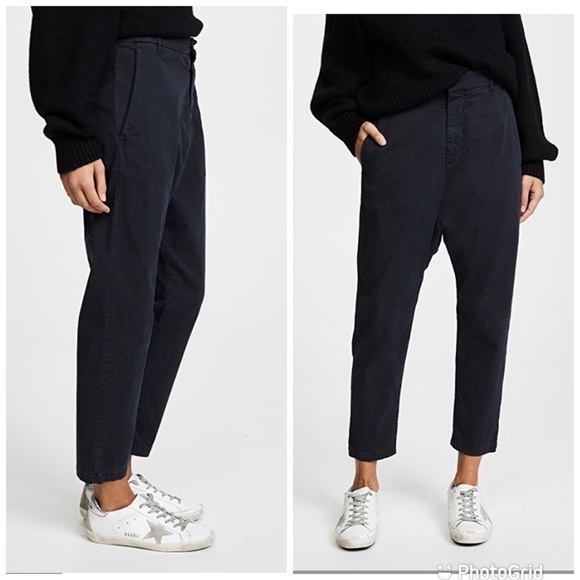 Nili Lotan Paris Pants Dark Navy Trousers - Picture 5 of 5